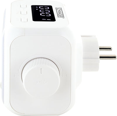 SCHWAIGER RAFM0100 Steckdosenradio Badezimmerradio Radio Steckdose FM Bluetooth Steckdosenlautsprech
