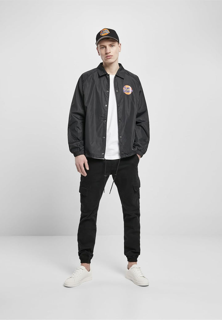 Mister Tee Herren Space Jam Tune Squad Logo Coach Jacket, XS