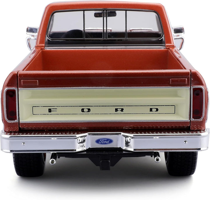 Maisto Ford F150 Pick-Up (1979): Modellauto im Massstab 1:18, Türen, Motorhaube und Heckklappe beweg