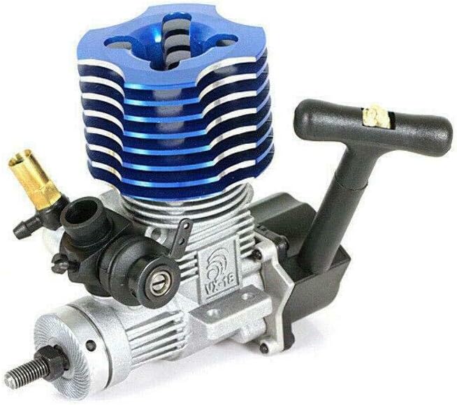 Bulipu HSP 02060 Blue VX18 Motor 2.74cc Pull Starter für RC 1/10 Nitro Car Buggy