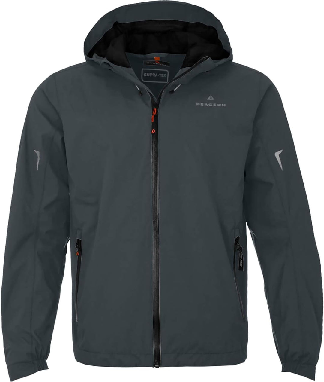Bergson Herren Regenjacke EGGEN - Wanderjacke - Fahrradjacke - Outdoorjacke - wasserdicht - winddich