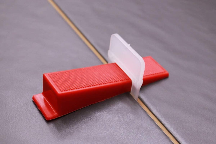 Bauhandel24-3000 Zuglaschen 1mm, Fliesenverlegehilfe, Verlegehilfe, Laschen, Verlegesystem, Fliesen
