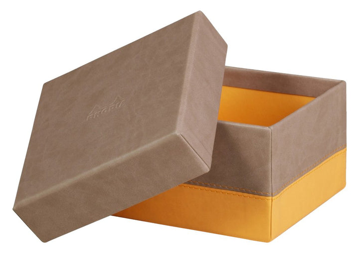 Rhodia 318881C Set mit 5 Boxen (aus italienischem Kunstleder, elegant und praktisch, ideal für Ihre
