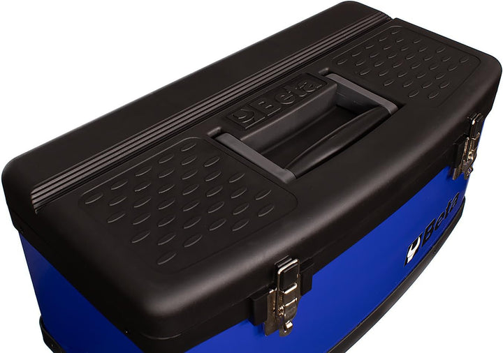 Beta C41H-B Werkzeugtrolley (mobiler Werkzeugkoffer, Werkstattzubehör, robuster Blechrahmen, stapelb