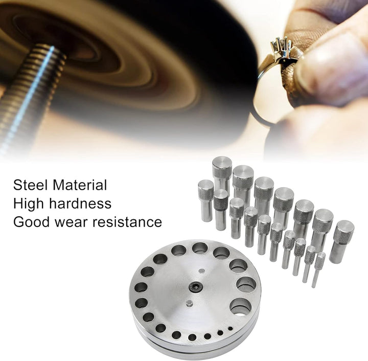Stanzform-Scheibe, Scheibenschneider-Set, Metallformung, Schmuckherstellung, professionell für Heim-