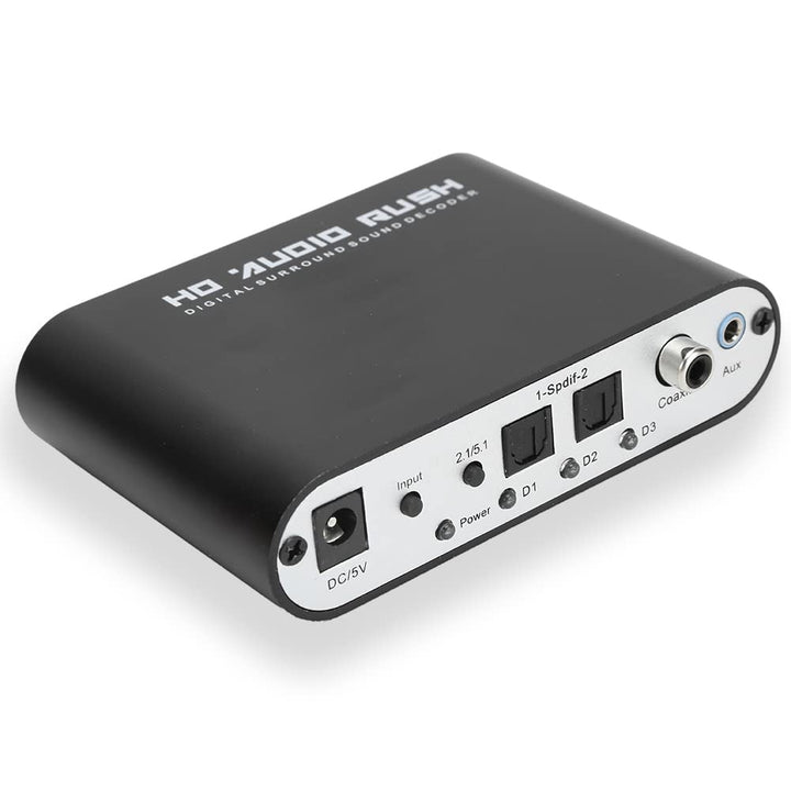 5.1CH DTS Dolby Converter 4K Audio Extractor HDMI Audio Decoder Digital Audio Converter Output Optic