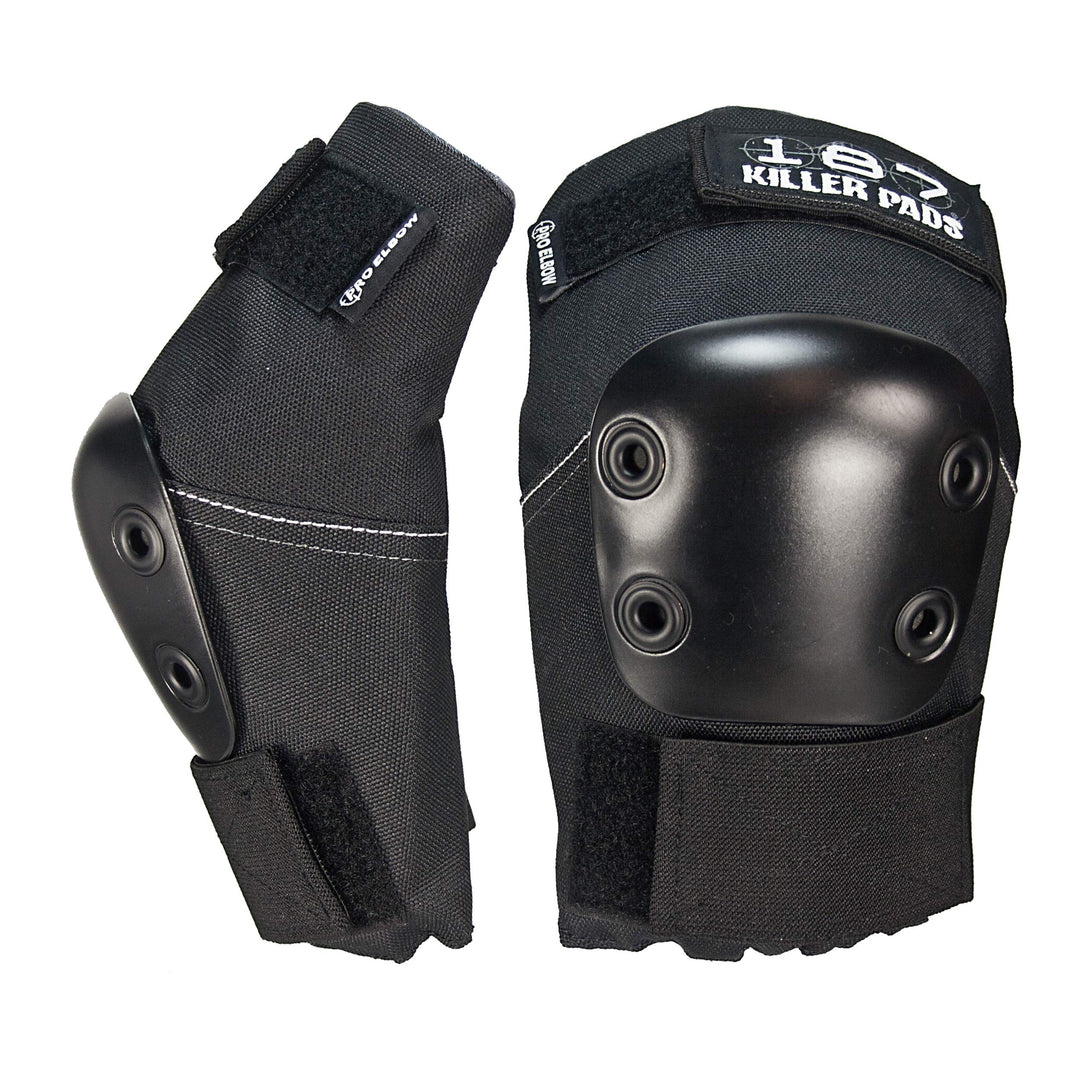 Killer Pads Schutzausrüstung Elbowpads Pro XS schwarz - schwarz, XS schwarz - schwarz
