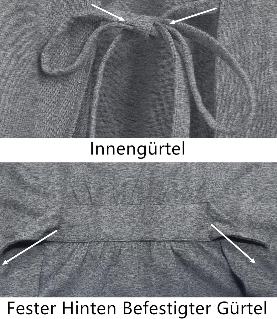 COLORFULLEAF 100% Baumwolle Bademäntel Damen Leicht Morgenmantel Kurz Sauna Kimono Weiche Frauen Nac