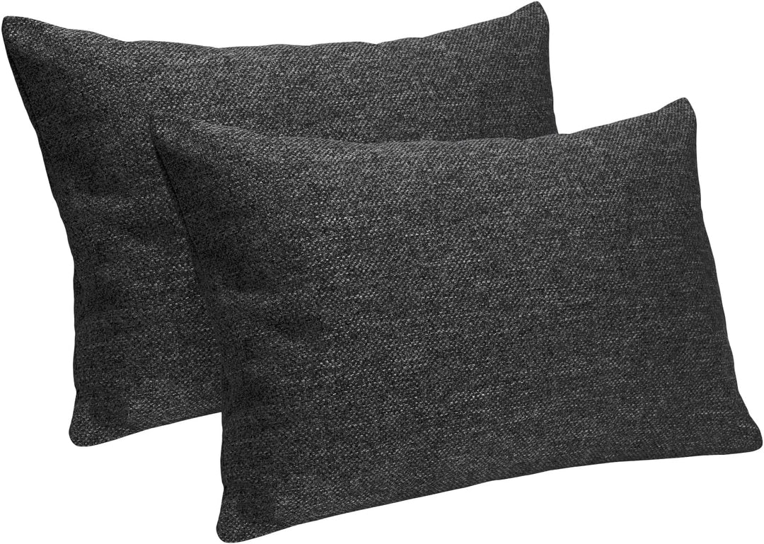 Selfitex 2er Set 40x60 cm, Sofakissen mit Füllung und Bezug, Dekokissen, Kopfkissen mit weicher Kiss