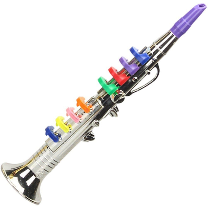 Musikalische Blasinstrumente Klarinette Für Kinder Kleinkinder Abs Metallic Gold Klarinette 8 Farbig