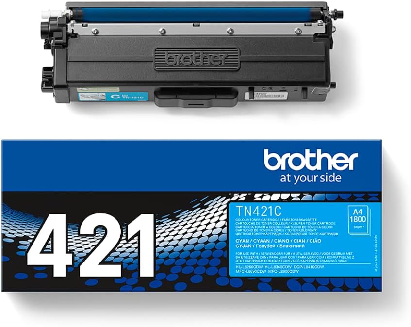 Brother Original Jumbo Toner Cartridge, cyan