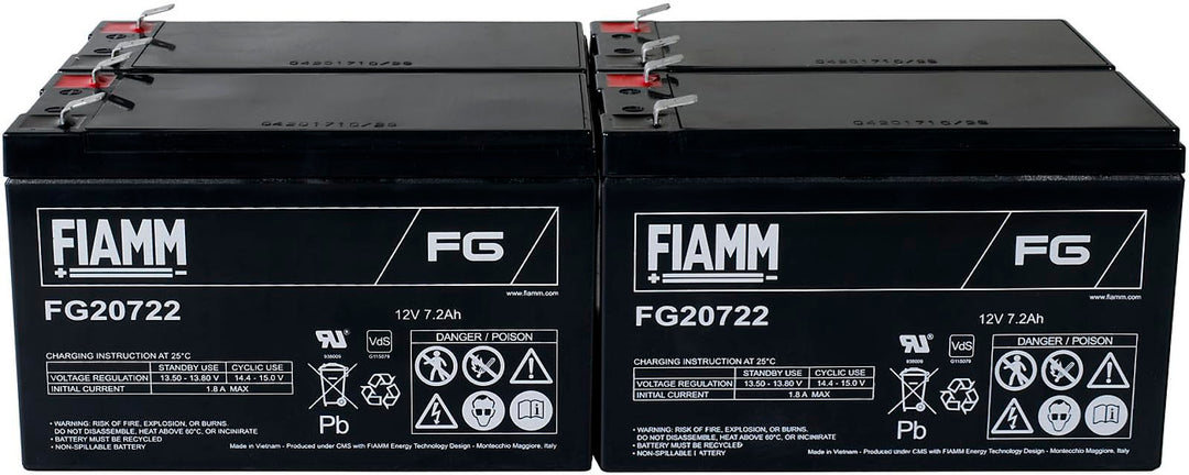 Fiamm Ersatzakku für USV APC Smart-UPS SC 1500-2U Rackmount/Tower, 12V, Lead-Acid