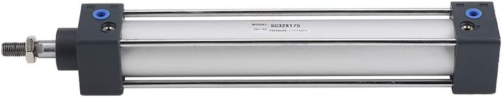 SC Standardzylinder Geschraubte Kolbenstange Pneumatische Druckluftflasche Dual Aktion 32mm Bohrung