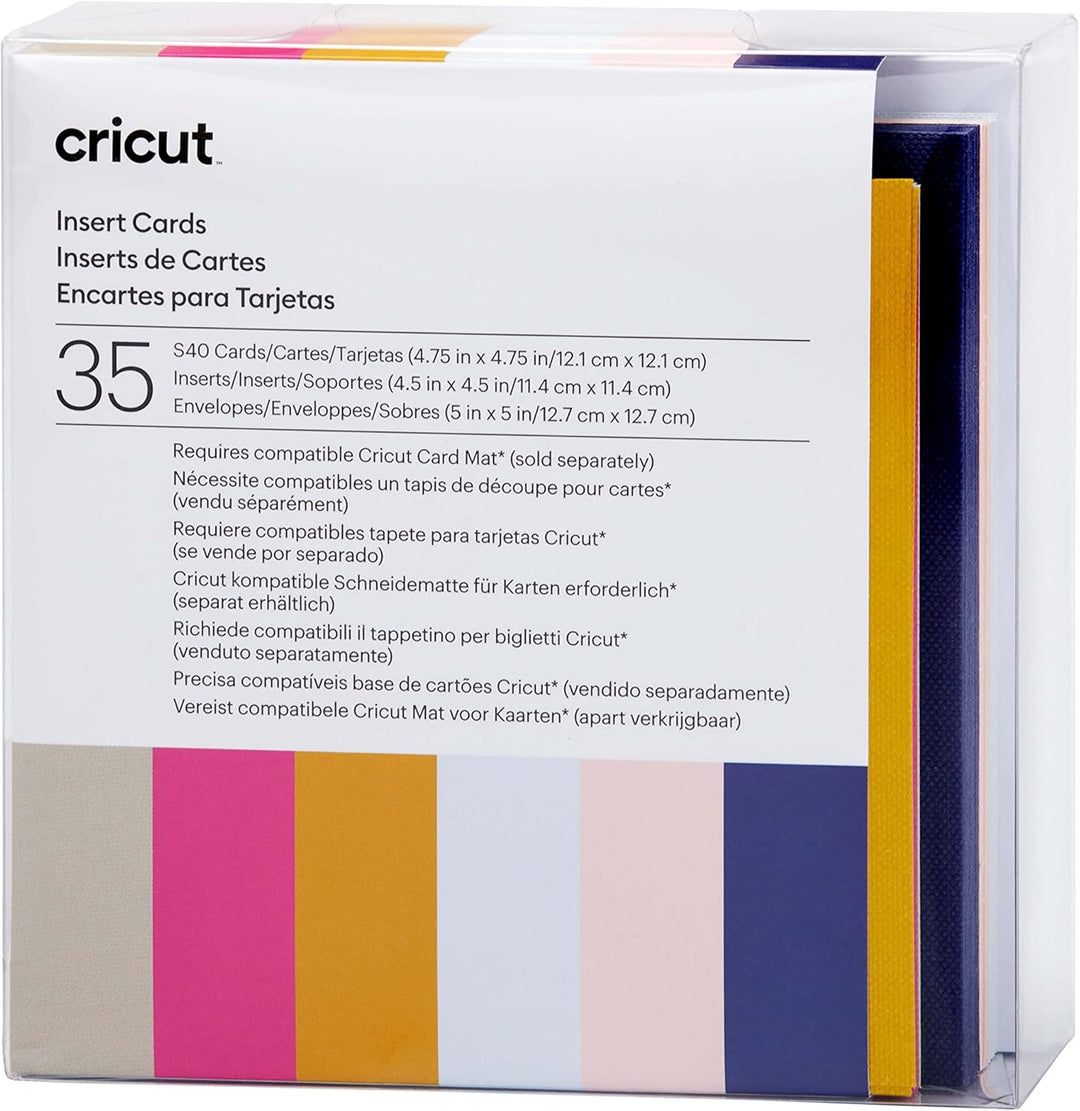Cricut Kartenmatte - 2x2 | Kompatibel mit allen Cricut Kartengrössen & Insert Cards | Sensei | 12,1