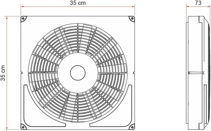 Fiamma Kit Turbo Vent F mit Thermostat (9329360834)