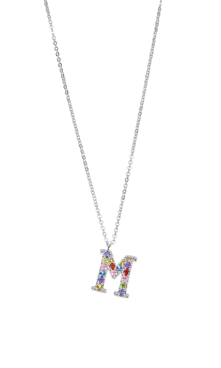 Lotus Collar letra M Silver LP3426-1/M mujer