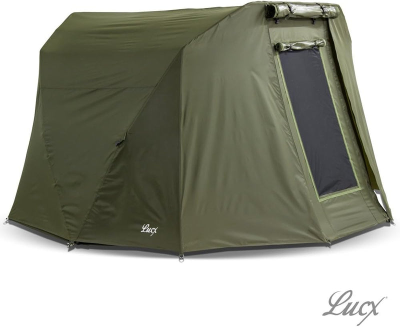 Lucx® Winterskin / Überwurf / Overwrap für Caracal Bivvy / Angelzelt / Karpfenzelt / Carp Dome (Kein