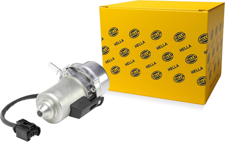 HELLA 8TG 009 383-101 Unterdruckpumpe, Bremsanlage - 12V - 2-polig - ohne Halter