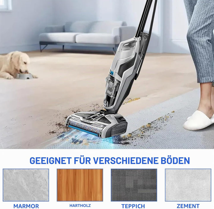 Zubehör für Bissell CrossWave, Ersatzteile für Bissell mit 3 Bürstenrollen, 3 Ersatz Filter und 1 Re