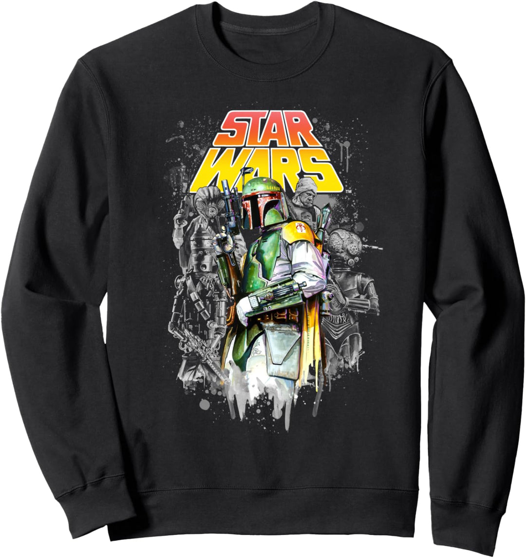 Star Wars Boba Fett Side Turn Portrait Sweatshirt