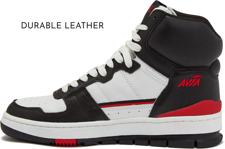 Avia 830 Basketballschuhe für Herren, Retro, High-Top-Sneaker, für drinnen oder draussen, Strasse od