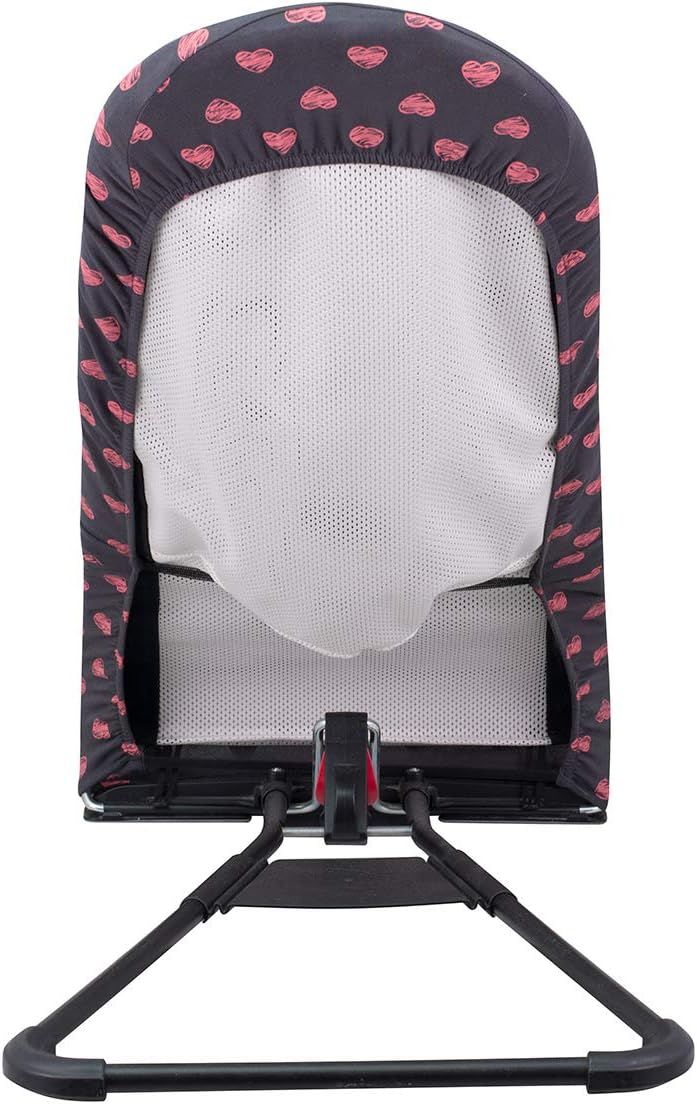 JYOKO Kids Bezug kompatibel mit Babybjorn Bliss, Balance, Soft (Fluor Heart, Baumwolle) Flúor Heart,