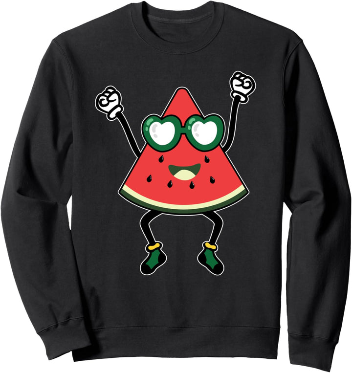 Melone Sommer Urlaub - Wassermelone Sweatshirt