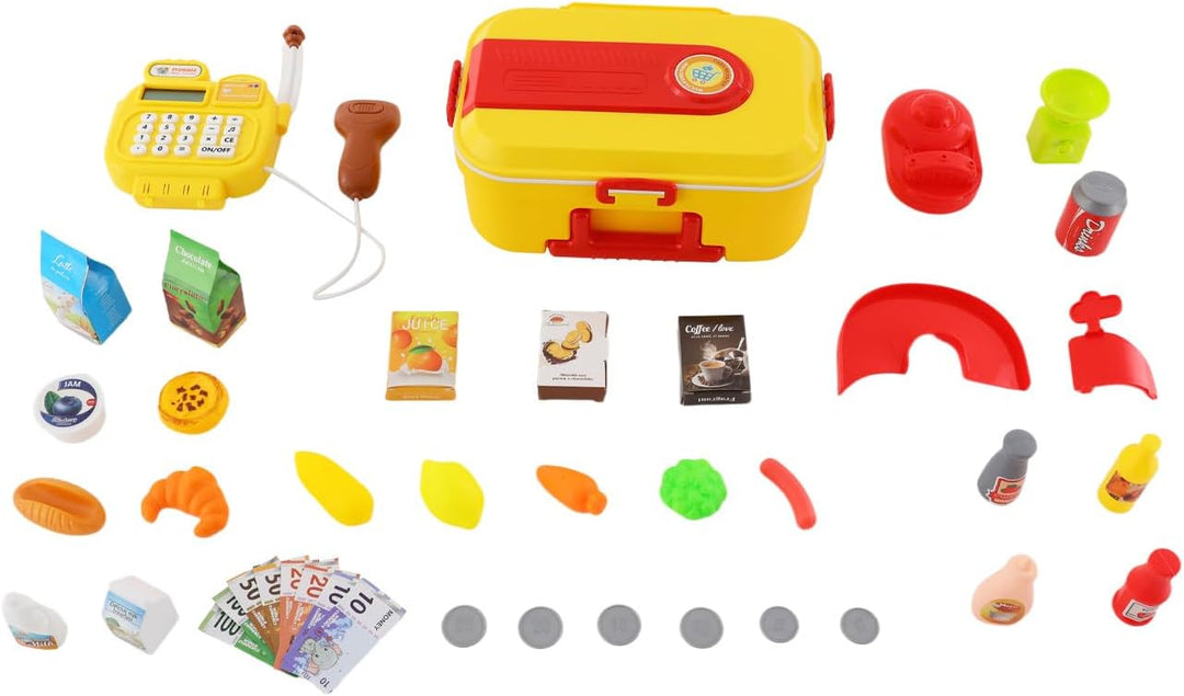 Kinder Kasse Spielset, ABS+PP+PE, Sound, 3+, Lernspielzeug | ABS+PP+PE,Spritzguss+Blasformen,Rechenm