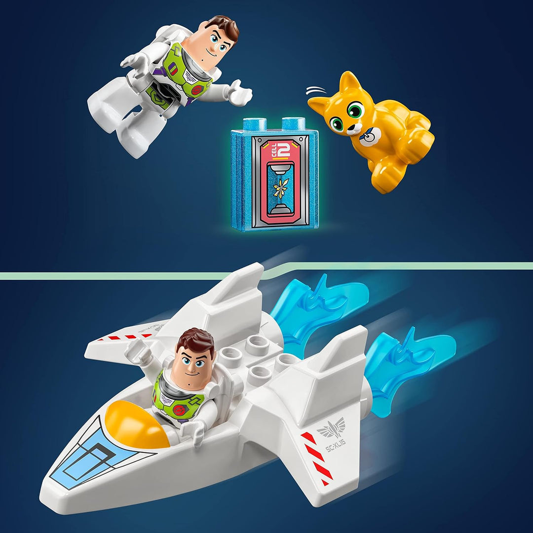 LEGO 10962 DUPLO Disney and Pixar Buzz Lightyears Planetenmission Weltraum-Spielzeug mit Raumschiff