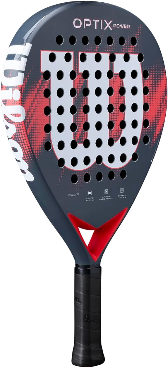 Wilson Optix V2 53,1 x 27,3 x 7,8 cm Red, 53,1 x 27,3 x 7,8 cm Red