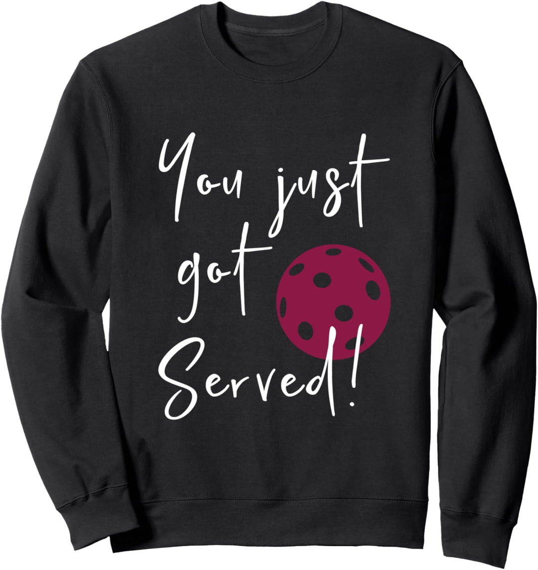 Lustige Pickleball Wortspiel, Pickleball Spieler, Pickleball Sweatshirt