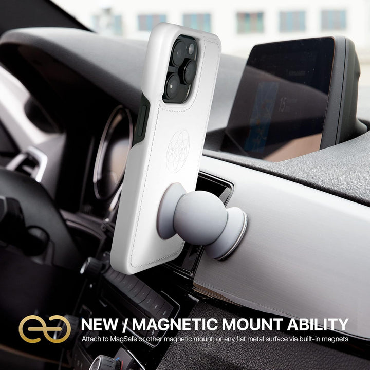 Dreem Fibonacci iPhone 14 Pro Max Brieftaschen-Etui / 2-in-1 stossfestes Etui und abnehmbares Folio