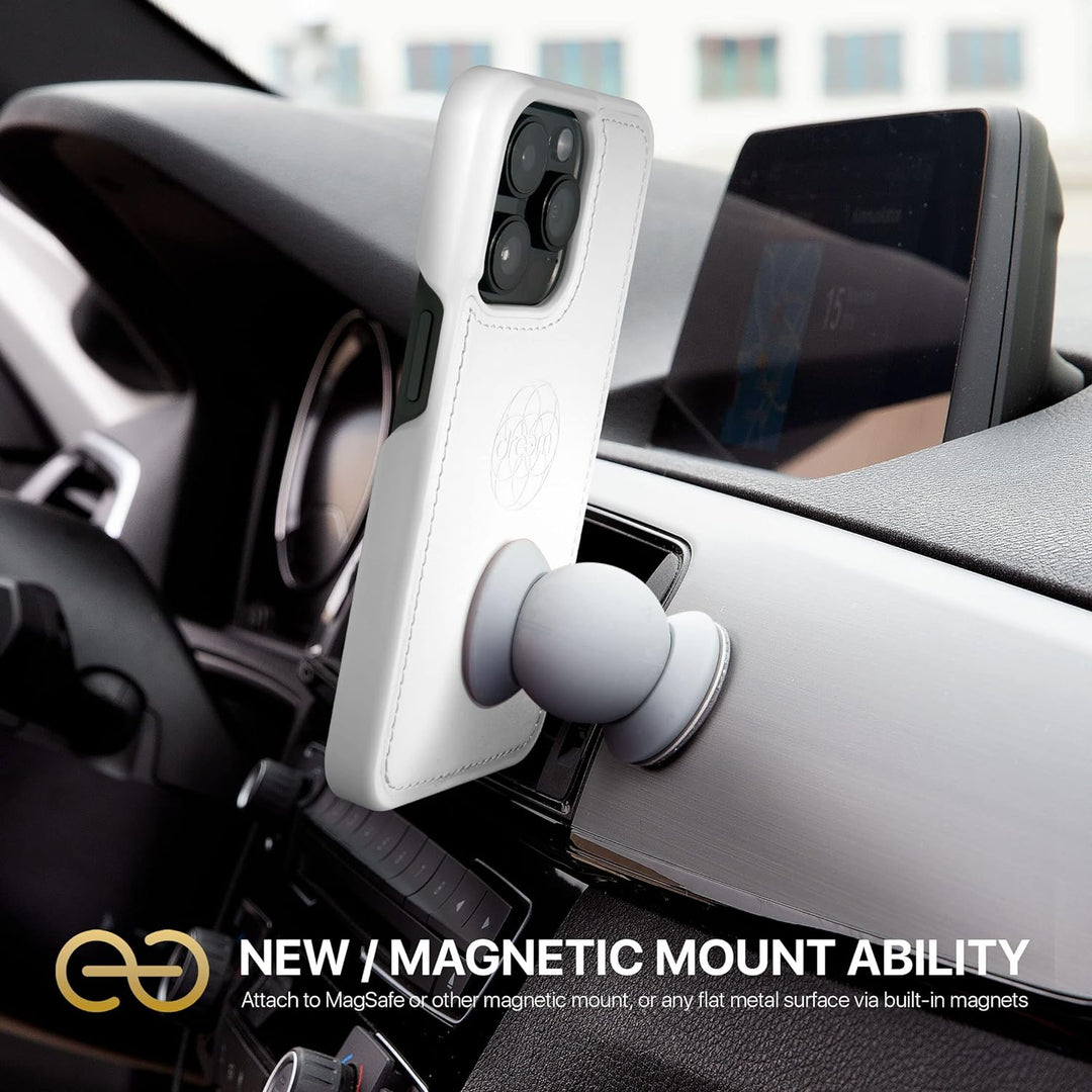 Dreem Fibonacci iPhone 14 Pro Geldbörsen-Hülle / 2-in-1 Stossfestes MagSafe Case und abnehmbares Lux