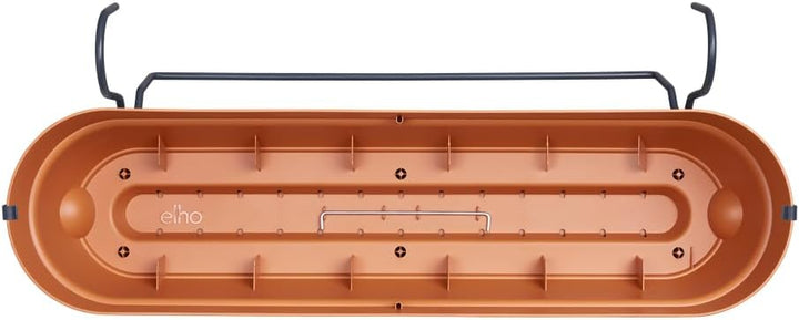 elho Vibia Campana Balkonkasten Allin1 70 mit Wasserreservoir - Übertopf für Balkon - 100% recycelte