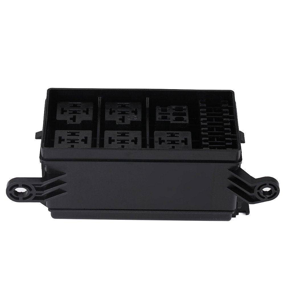 Relais Halter,Relaiskasten 12V Gross,Relaissockel Kfz,Relaiskasten 12V,Relaishalter,6-Wege-Sicherung