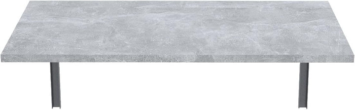 AKKE Klapptisch Wandklapptisch Esstisch - Klappbar Faltbar Platzsparend - Rechteckig - 100cm x 50cm