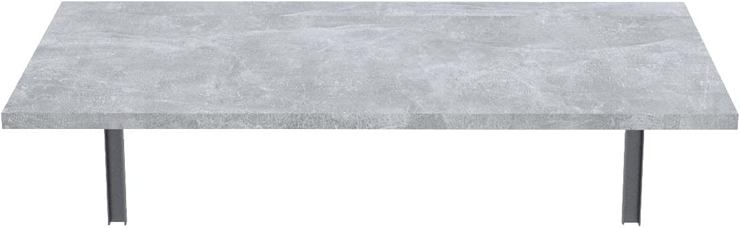 AKKE Klapptisch Wandklapptisch Esstisch - Klappbar Faltbar Platzsparend - Rechteckig - 100cm x 50cm