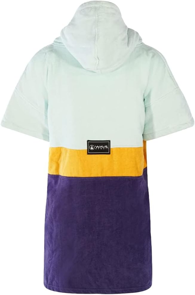 WAVE HAWAII Poncho Maneiro Surfponcho 100% Baumwolle für Körpergrössen von 145-175 cm Umkleidehilfe