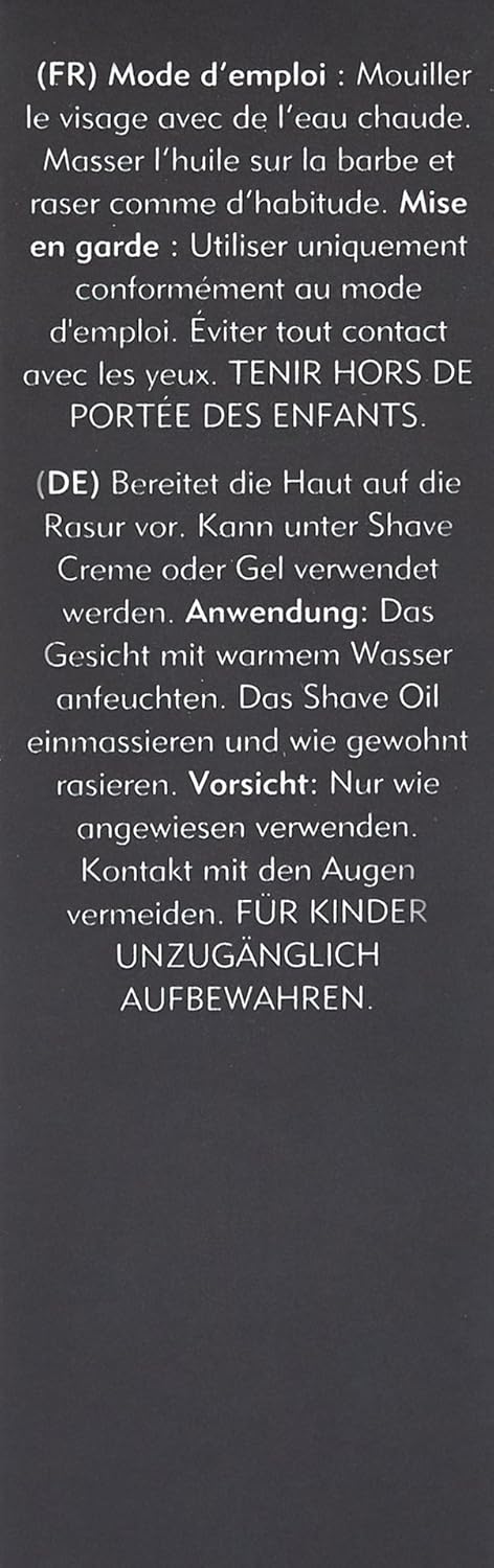 AMERICAN CREW – Ultra Gliding Shave Oil, 50 ml, Öl als Rasurvorbereitung, Rasieröl für einen weichen