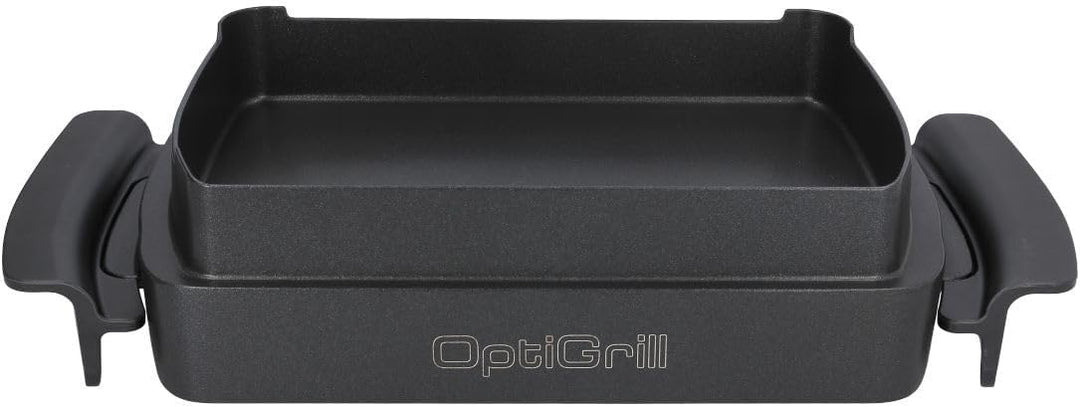 Tefal Backschale XA7258 + Rezeptbuch für OptiGrill, 1,6 Liter, Antihaftbeschichtung, Aluminiumdruckg