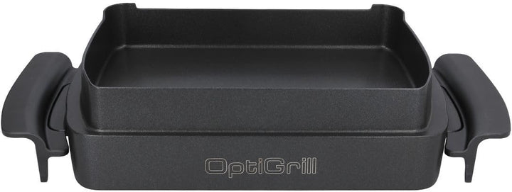 Tefal Backschale XA7258 + Rezeptbuch für OptiGrill, 1,6 Liter, Antihaftbeschichtung, Aluminiumdruckg