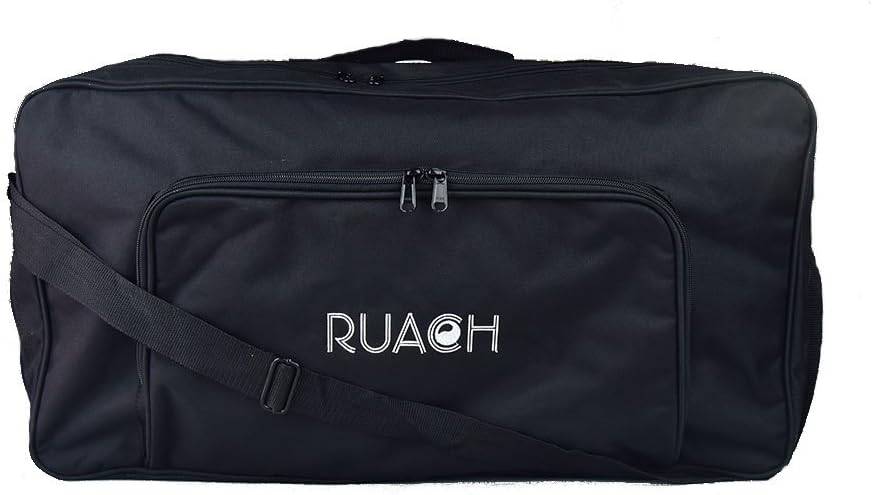Ruach Kashmir Pédalier en bois dur avec étui de transport (Size 3), Size 3