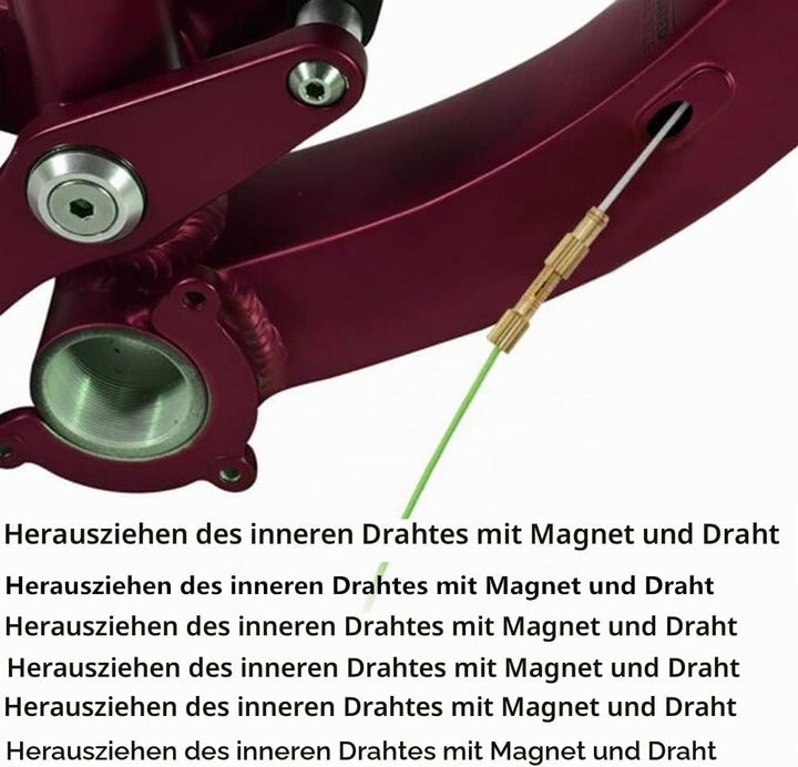 BESNIN Interne Kabelführung Kit Schlauchschneider Fahrrad Werkzeug Set Fahrrad Internes Kabelführung