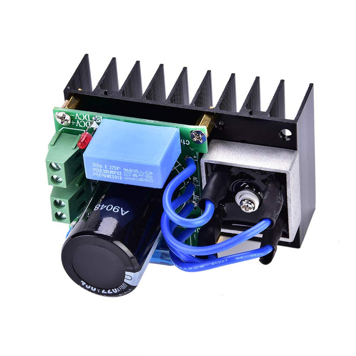 0-220 V AC / 0-311 V DC 10 A Gleichrichterplatine Netzteilplatine Gleichrichter mit Blitzschutzröhre