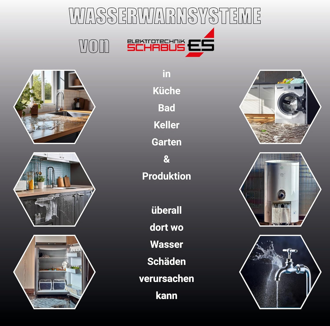 Schabus 300218 SHT 218 Wassermelder (b x h x t) 57 x 121 x 38 mm