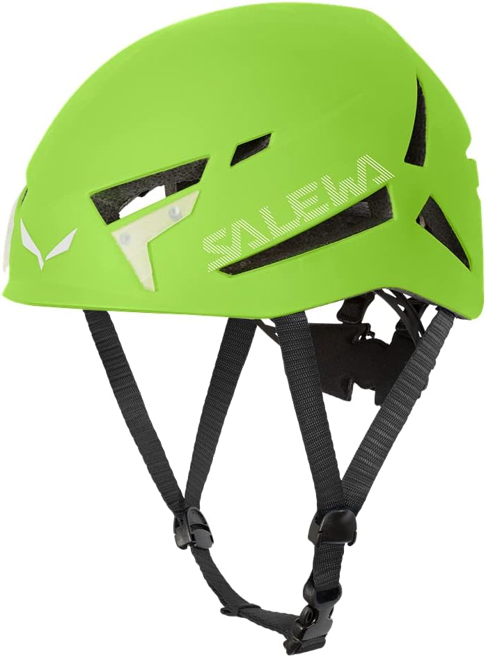 SALEWA Erwachsene VEGA Kletterhelm L-XL FLUO GREEN, L-XL FLUO GREEN