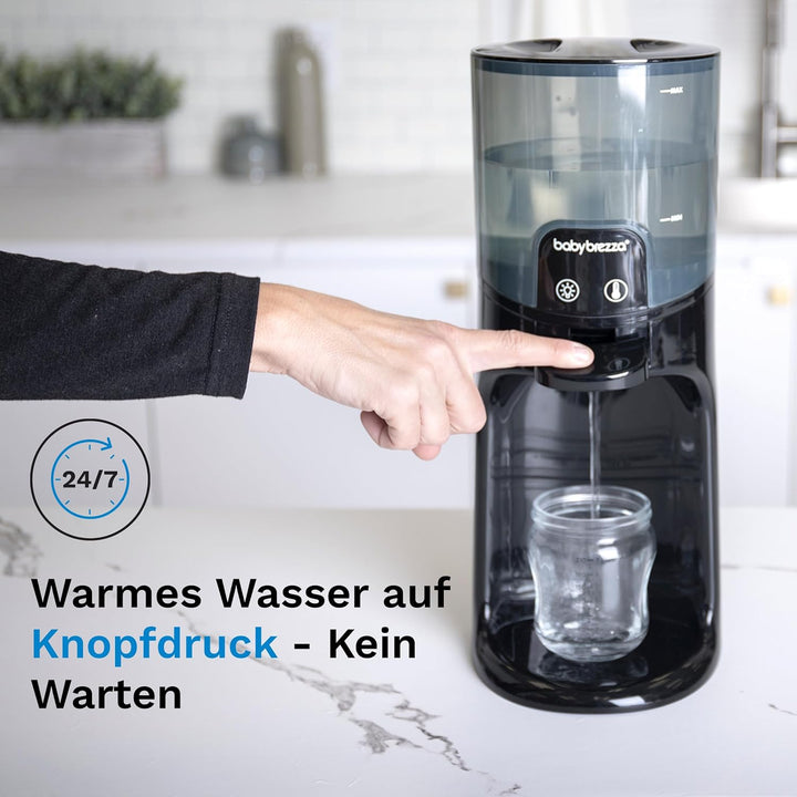 Baby Brezza Wasserwärmer für Babynahrung – Sofort heisses Wasser in Sekunden – Ideal für nachts – 3