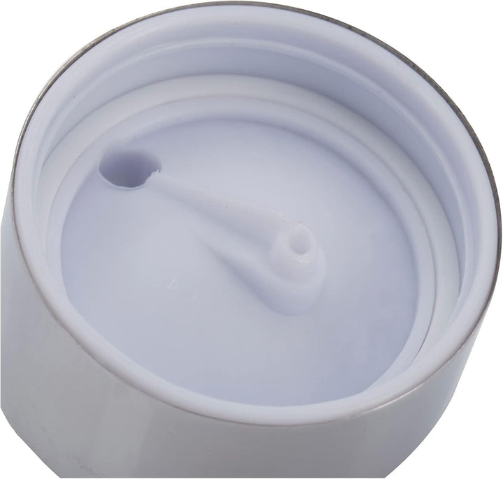 Westmark Öl- /Essig-Flasche, Fassungsvermögen 160 ml, 16 x 4,9 x 4,9 cm, Edelstahl/Glas, Wien, Silbe