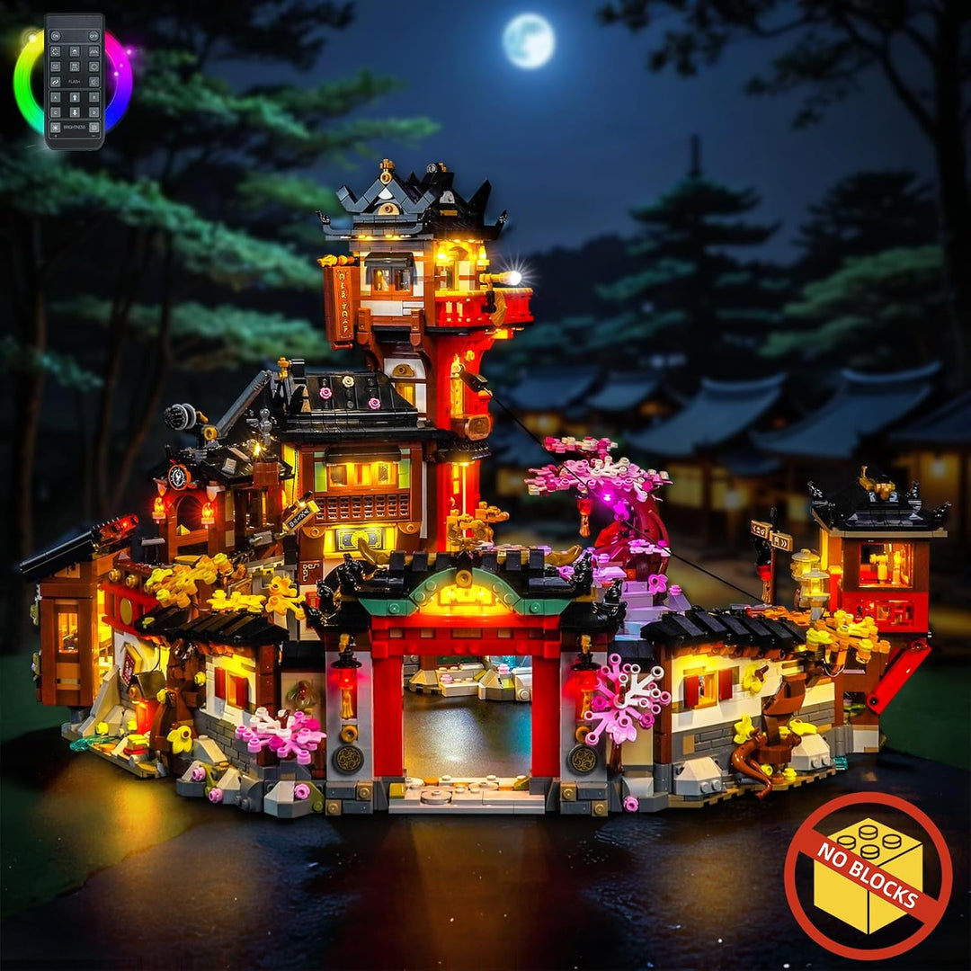 Fernbedienung Licht-Kit Kompatibel mit Lego The Old Town 15th Anniversary 71861 (Kein Modell), Led B