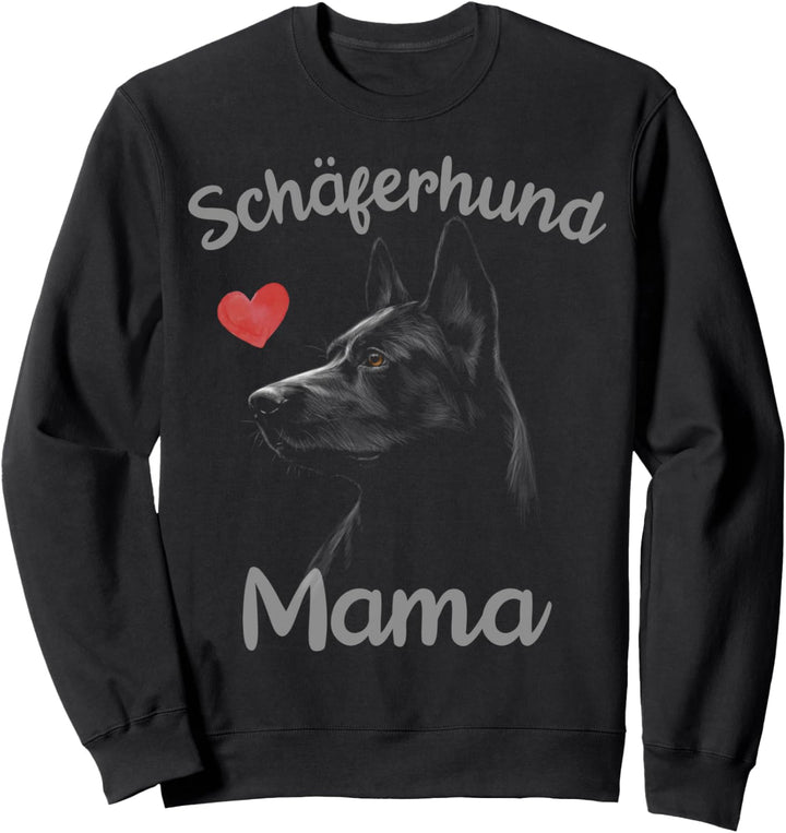 Schäferhund Mama Hundemutter Sweatshirt